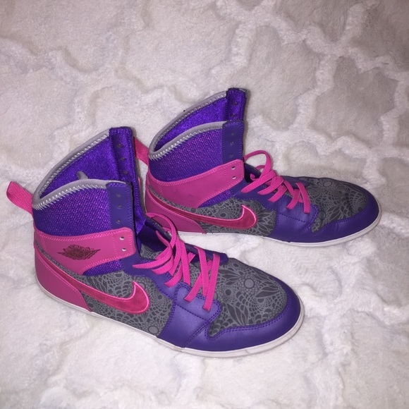 RARE AIR JORDAN 1 SKINNY HIGH GS - Picture 3 of 7